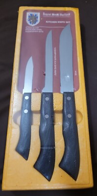 Regent Sheffield Kitchen Knife Set Stainless Steel Super Sharp English Blades