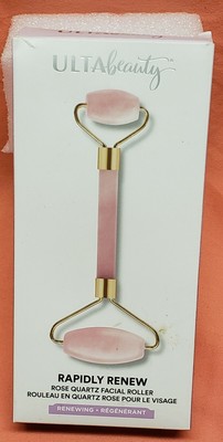 Ulta Beauty Rapidly Renew Rose Quartz Facial Roller, New in the Box