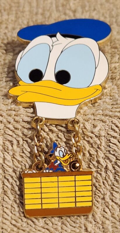 2000 DONALD DUCK WITH DANGLING GONDOLA LIMITED EDITION 7500 DISNEY BALLOON PIN