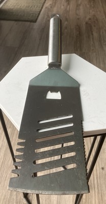Barbecue Grill Multi Tool Large Spatula Flipper With Bottle Opener Stainless