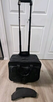 Tumi Ballistic Alpha Deluxe Expand Rolling Carry On Brief Case 17x14x9 NICE 