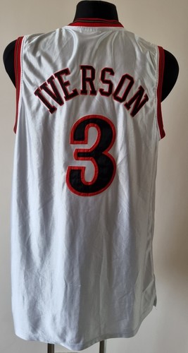 NBA Reebok アイバーソン 76ers ユニフォーム XL 2002-06 PHILADELPHIA 76ERS IVERSON #3 REEBOK JERSEY