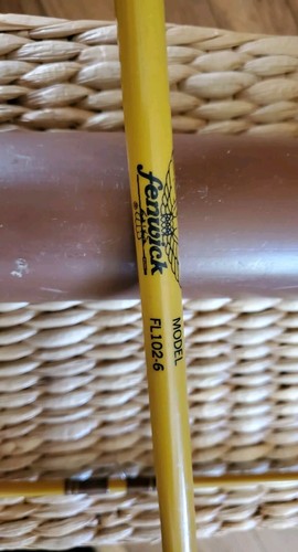■フライロッド　fenwick yellow grass 6&#39;5&quot; #3■ □フライロッド fenwick yellow grass 6'5