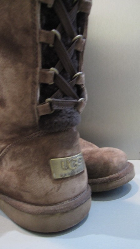 ugg boots lace up back