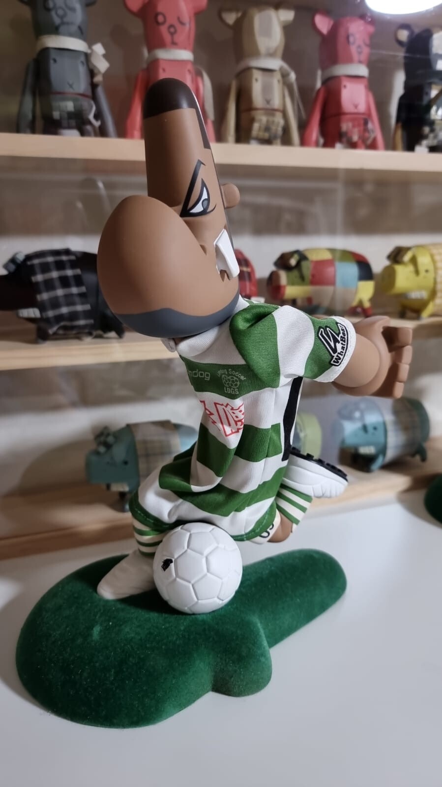 Lamdogフィギュア Michael Lau Crazysmiles (B) Soccer LAMDOG ! RARE !hot toys