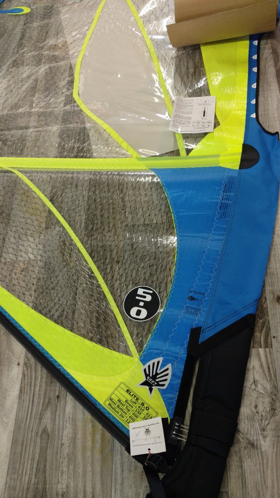 2018 Ezzy Elite 5.0 Windsurf Sail