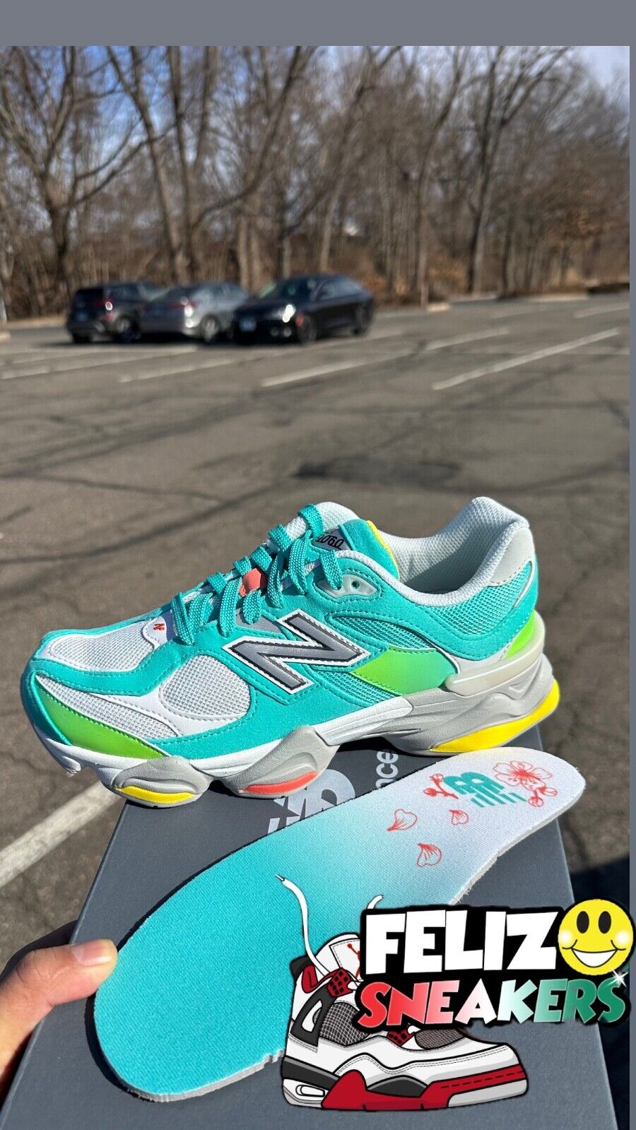 New Balance 9060 'Cyan Burst' (DTLR esclusive ) size 4Y- | eBay New Balance 9060 'Cyan Burst' (DTLR esclusive ) size 4Y- | eBay
