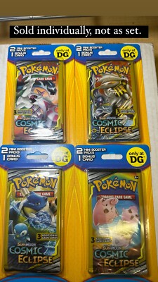 Pokemon TCG Sun & Moon Cosmic Eclipse Booster Packs