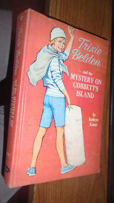 Trixie Belden #13 Mystery on Cobbett's Island/Whitman (Deluxe Ed.) hardcover-