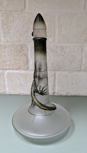 Art Deco French Lizard Perfume Bottle 