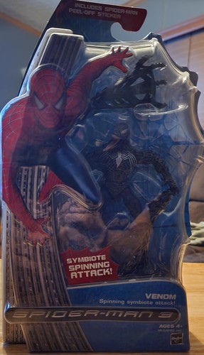 2007 Spider-man 3 Movie. Venom Symbiote Spinning Symbiote