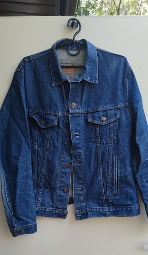 LEVI'S DENIM JACKET VINTAGE 70506 02 17 SIZE 44 MADE IN GREAT