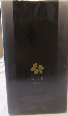 AVON! Imari Elixir. BLACK. Women. Factory Sealed. DISCONTINUED MERCHANDISE