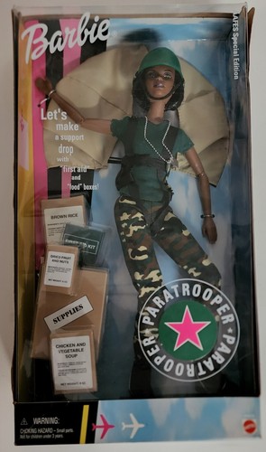 コミック・アニメ Barbie Paratrooper AAFES Special Edition Amazon.com: Paratrooper Barbie Doll: An AAFES Special