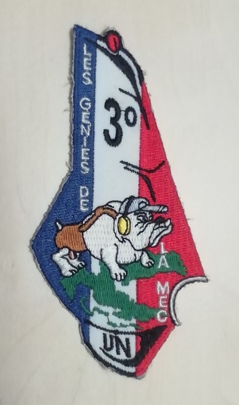 ÃCusson Commemoratif, 7Ã¨Me Rhc, Detalat Forpronu 3Ã¨Me Mandat