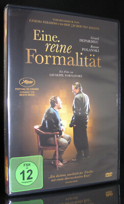 DVD EINE REINE FORMALITÄT - GERARD DEPARDIEU + ROMAN POLANSKI - ENNIO MORRICONE