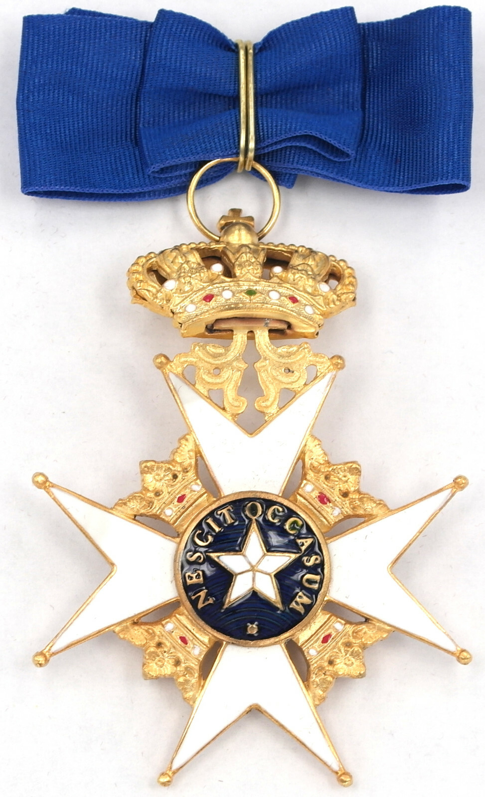 ROYAL ORDER OF POLAR STAR COMMANDER CROSS SWEDEN HIGH QUALITY MODERN REPLICA ROYAL ORDER OF POLAR STAR COMMANDER CROSS SWEDEN HIGH QUALITY MODERN REPLICA