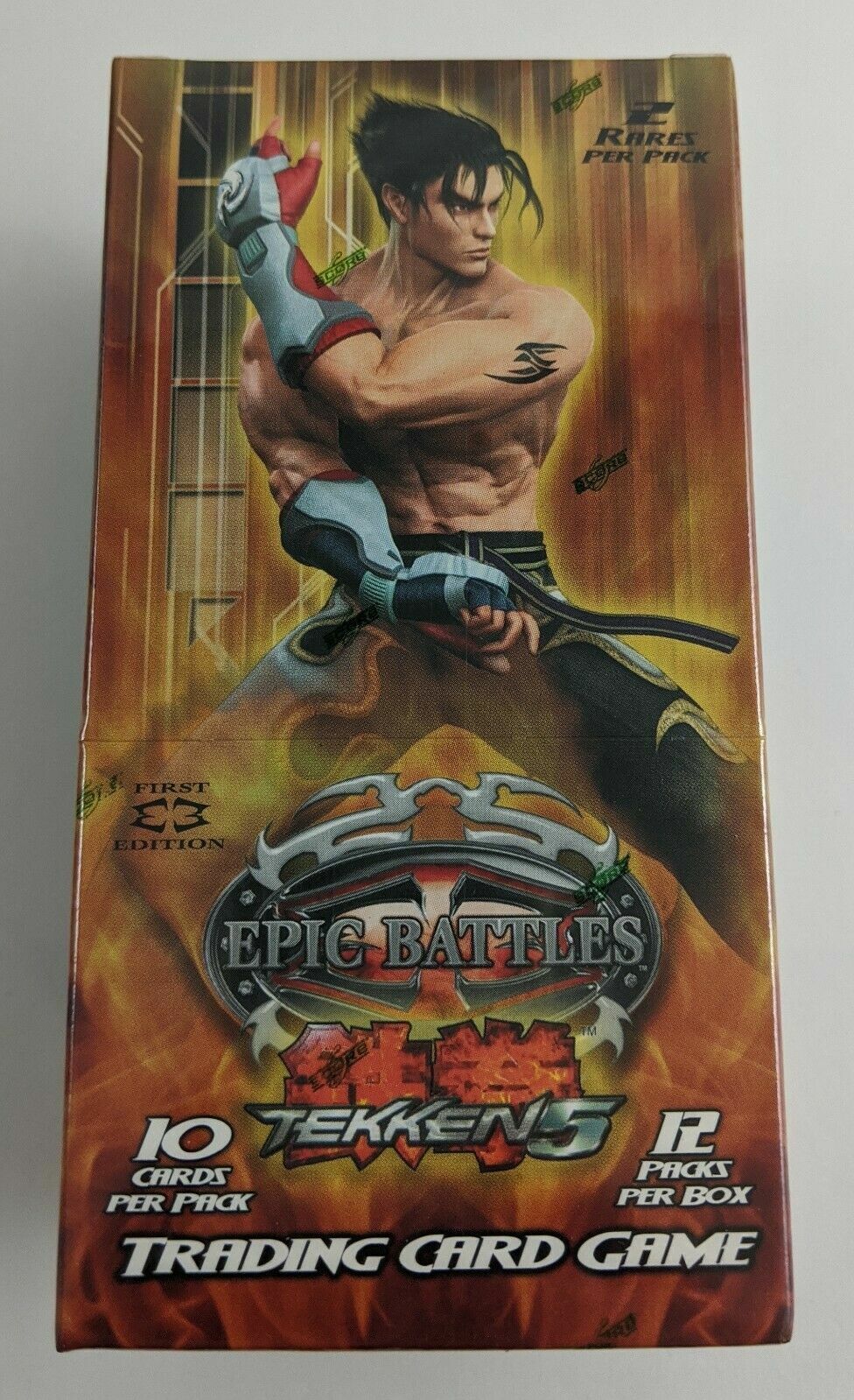 Tekken 5 Epic Battles Booster Box NEW Sealed Score TCG CCG