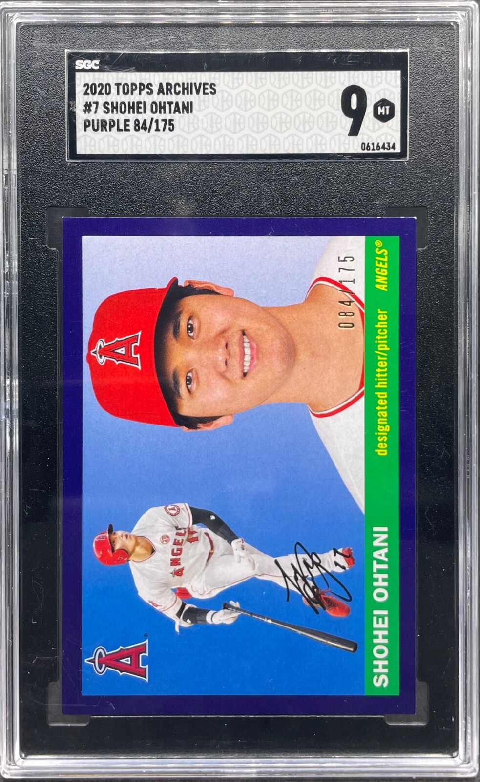 大谷翔平 ★PSA10★ 2020 Topps Purple Refractor Shohei Ohtani 2024 Topps Finest #286 Rare - Purple Refractor