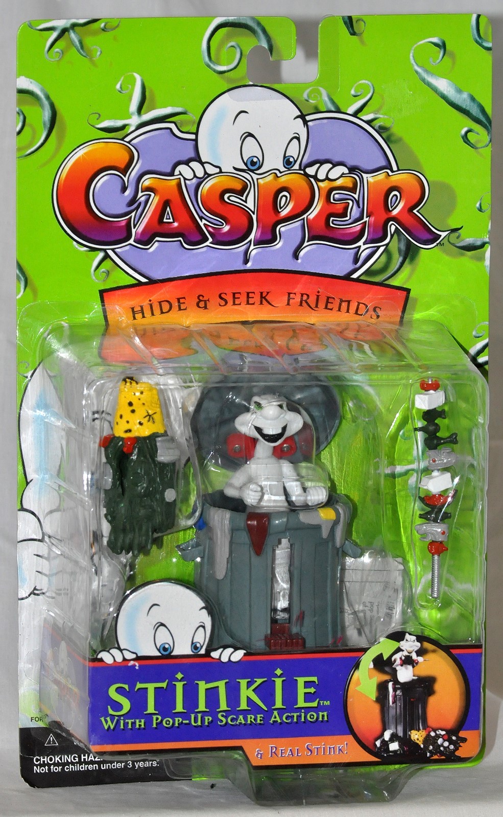 Casper Hide & Seek Friends Stinkie with Popup Scare Action