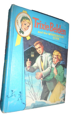 Trixie Belden hardcover Cameo edition-The Mysterious Code #7***