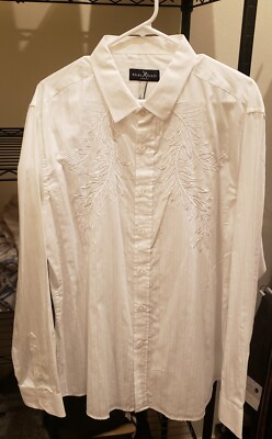 Marc Ecko Mens Button Down Shirt Size X-Large