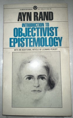 INTRODUCTION TO OBJECTIVIST EPISTEMOLOGY (MENTOR SERIES) By Ayn Rand *Excellent*