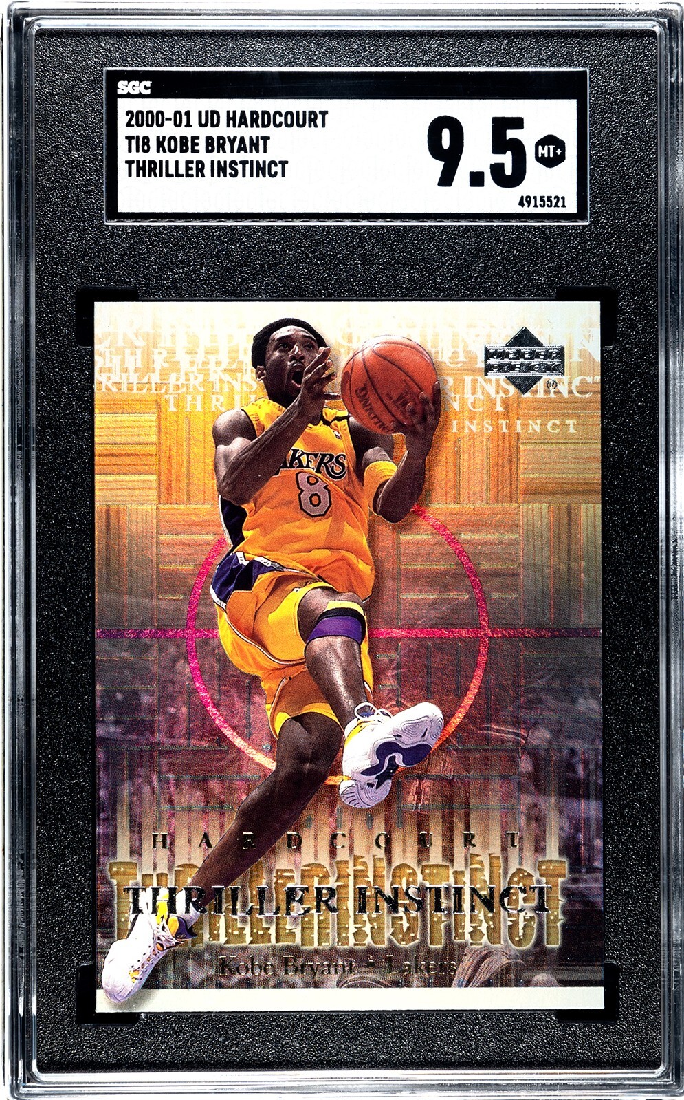 【Kobe Bryant】PSA8 鑑定済 Thriller Instinct Kobe Bryant #TI8 Prices | 2000 Upper Deck Hardcourt Thriller