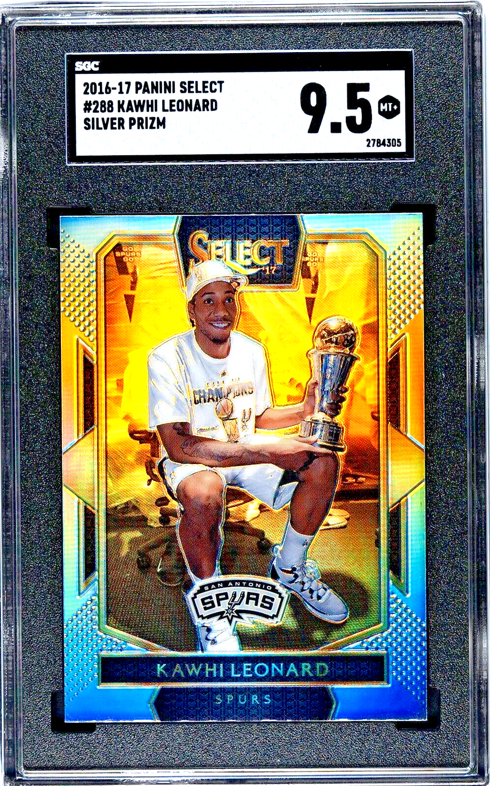 2016-17 Panini Select Silver Prizm Kawhi Leonard Finals MVP 2016-17 Panini Select Silver Prizm Kawhi Leonard Finals MVP