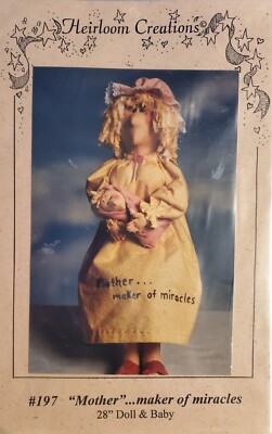 Heirloom Creations Janet C. Walker pattern 197 ''Mother..maker of miracles'' uncut