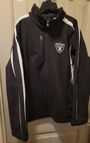 Las Vegas Raiders NFL Zip up Track Jacket Mens XL Extra