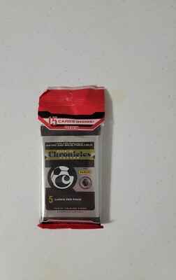 Panini Chronicles 2020-21 Premier League Soccer Trading Cards 1 Cello Pack 
