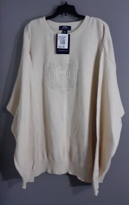 New-MEN'S VANTAGE SCIENTIA NAVAL U.S ACADEMY LOGO PULLOVER WINTER SWEATER.SZ XXL