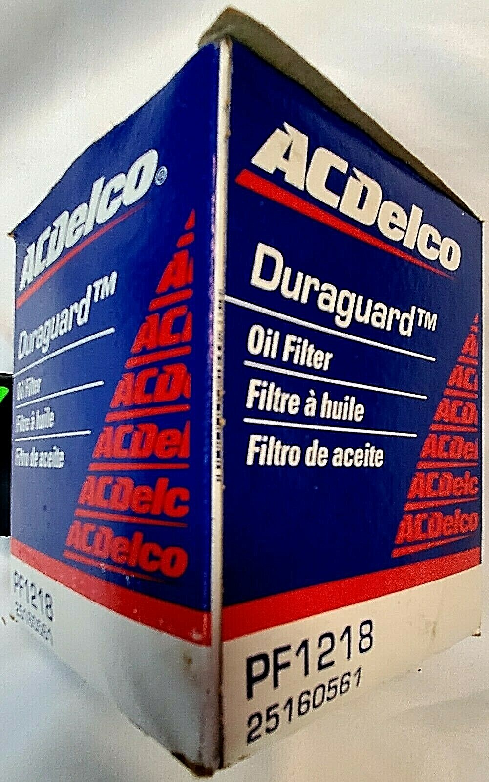 AC DELCO PF1218 DURAGUARD ENGINE OIL FILTER 25160561 NEW IN