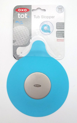 Drain Plug Watertight Seal Stopper with Suction Cup Soft Silicone Oxo Tot
