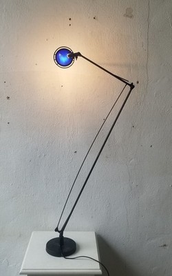 Rizzatto / Meda / Luceplan - Lese- o. Bodenlampe Berenice Terra v. 1985