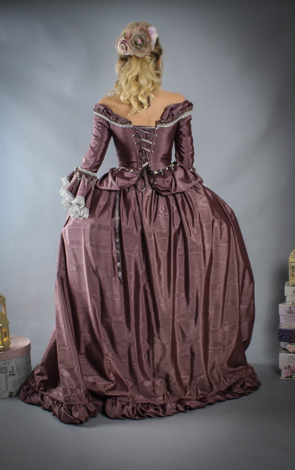 Masquerade dress women, Marie Antoinette Dress, 18th Century Dress.