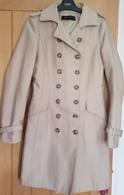 zara tan coat ladies