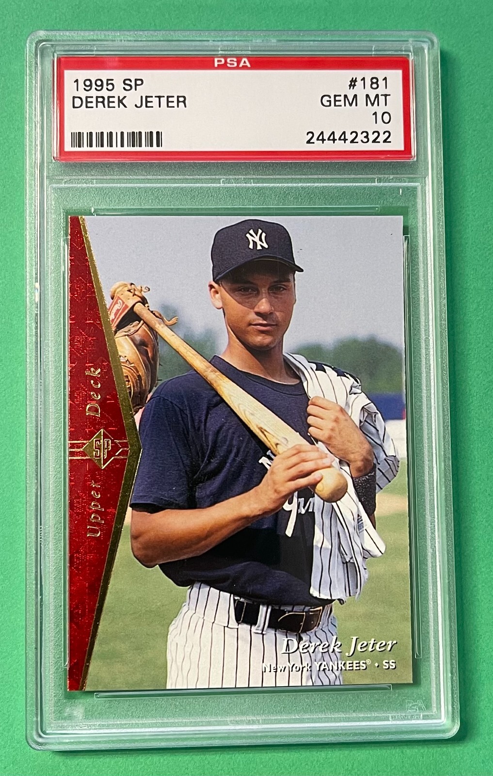1995 UPPER DECK SP DEREK JETER #181 PSA 10 GEM MINT YANKEES