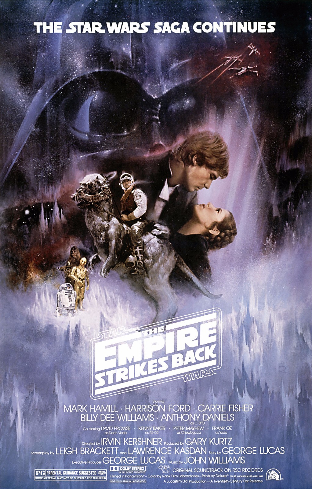 THE EMPIRE STRIKES BACK POSTER A4 A3 A2 A1 CINEMA MOVIE LARGE 