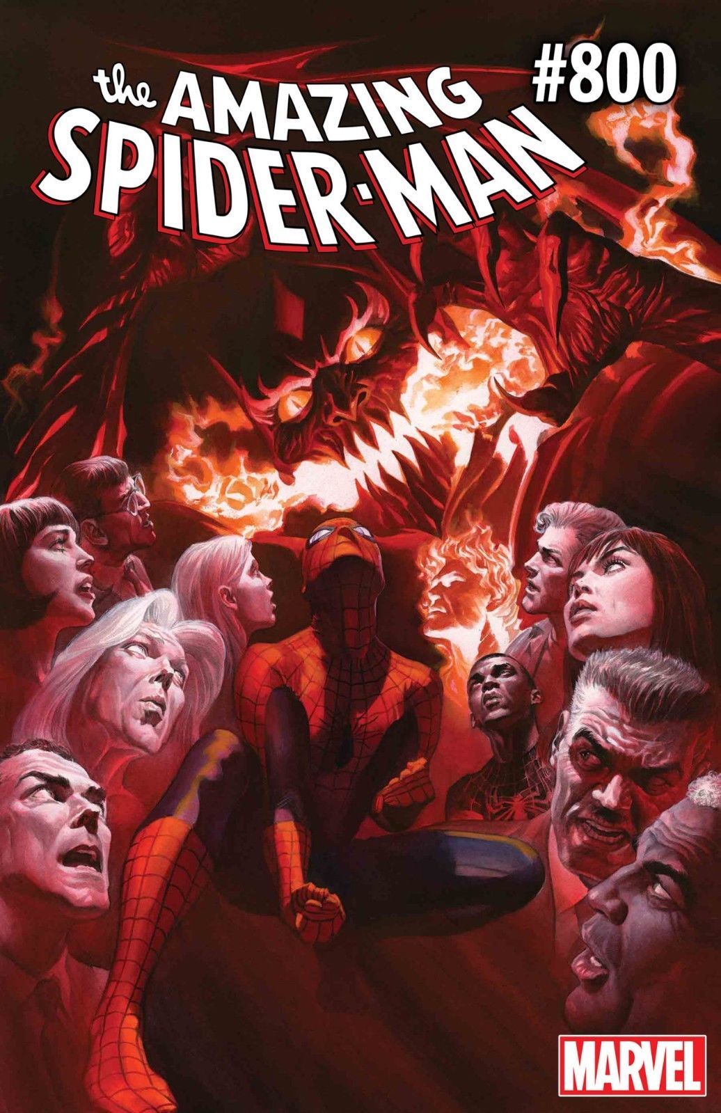 Amazing Spider-Man #800 Cover A Alex Ross - Hot - 🕷 - 5/30/18