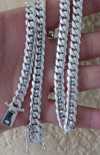 アクセサリー AVALANCHE 2Face silver925 necklace Miami Apzzic 11mm Iced Out CZ Cuban Link Chain Diamond Curb Choker