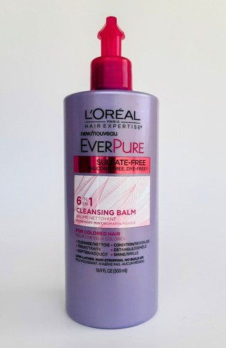 L'Oreal Ever Pure 6IN1 Cleansing Balm for Colored Hair (16.9 oz)
