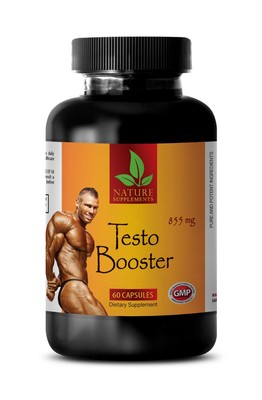 TESTO BOOSTER Muscle Mass Testosterone Booster 1 Bottle 60 Capsules