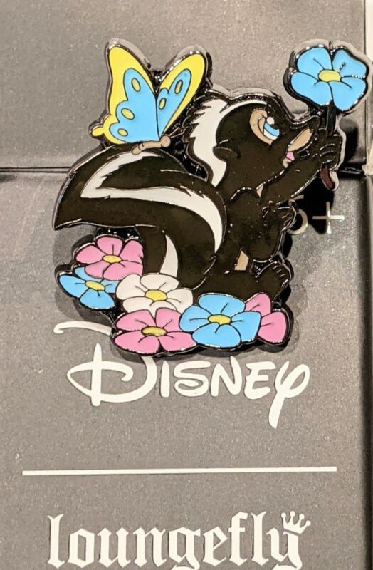 Disney Loungefly Bambi Blind Box Pin - Flower With Flowers - Opened