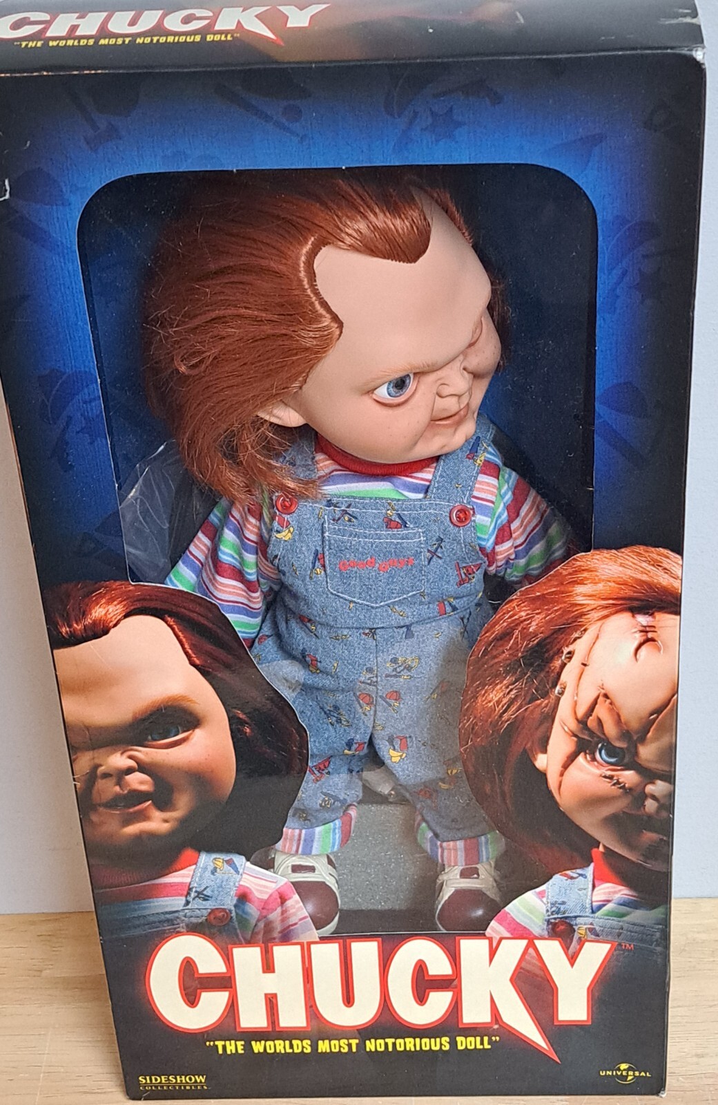 SIDESHOW CHUCKY THE WORLDS MOST NOTORIOUS DOLL SIDESHOW CHUCKY THE WORLDS MOST NOTORIOUS DOLL
