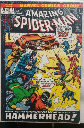 The Amazing Spider-Man No. 114 Featuring Hammerhead | eBay