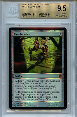 MTG Tangle Wire BGS 9.5 FTV Twenty Magic Mystic Foil