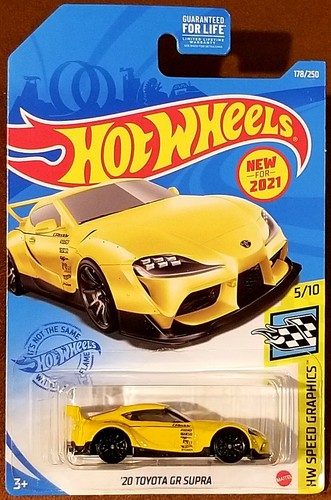 Hot Wheels トヨタ スープラ HW SPEED GRAPHICS Amazon.com: Hot Wheels '20 Toyota GR Supra, Speed Graphics 5