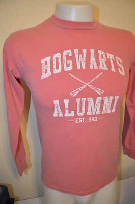 Hogwarts Alumni Harry Potter Wizard Magic Pink Salmon Comfort